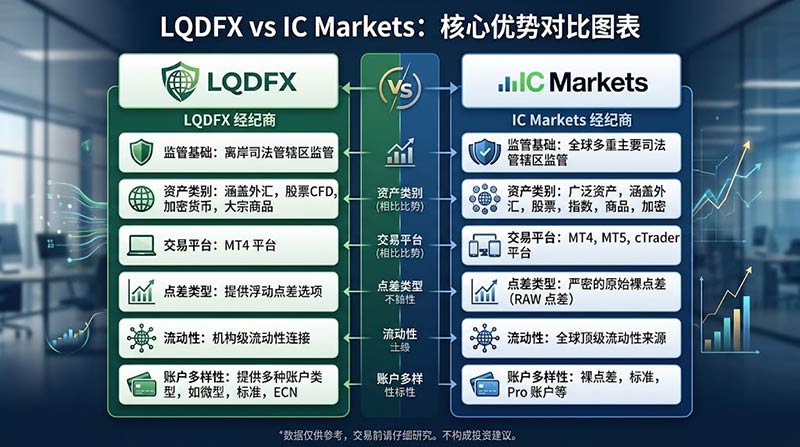 LQDFX vs IC Markets 深度对比