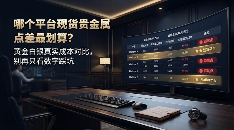 哪个平台现货贵金属点差最划算